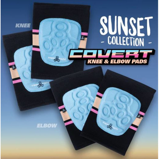 Triple 8 Covert Knee Sunset