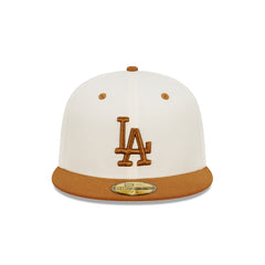 New Era 59Fifty Los Angeles Dodgers Fitted Cap Peanut Butter
