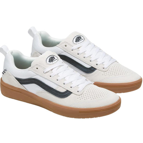 Vans Zahba Skate Shoe White / Black / Gum