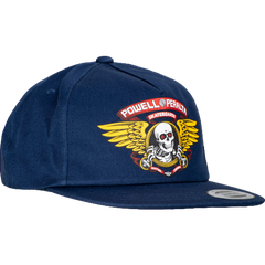 Powell Peralta Winged Ripper Snapback Navy