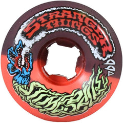 Santa Cruz x Stranger Things Vomit Wheels Red / Black 54mm / 99a