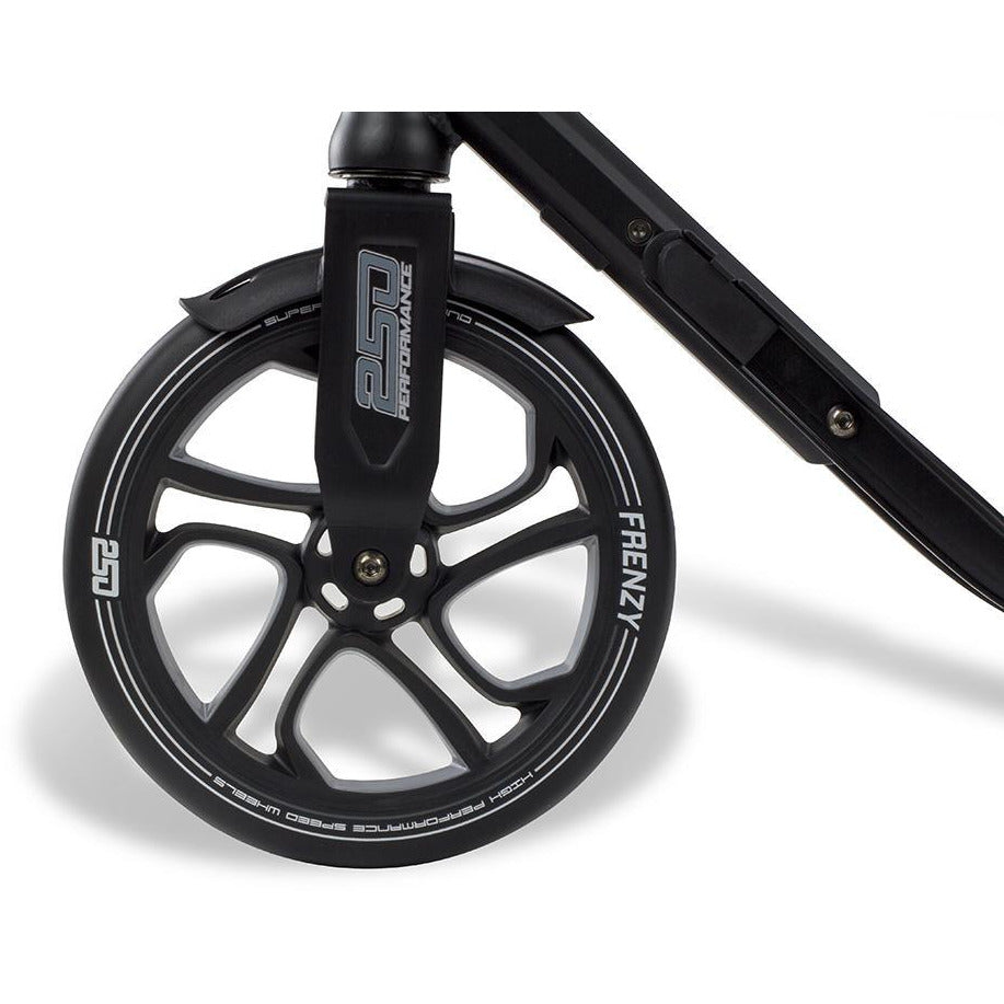 Frenzy 250mm Recreational Scooter Black